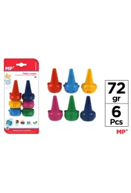 Mp Main Paper Kredki MP plastikowe sto�kowe zwierzaki 6 kolor�w