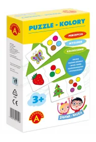 Puzzle Zabawa i nauka. Kolory Alexander