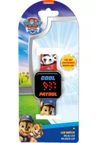 Psi Patrol Zegarek LED z kalendarzem Paw Patrol PW20003