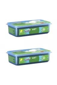 Swiffer Wet Mokre chusteczki wkady do mopa zestaw 40 szt.