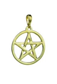 Sotis Pentagram a�urowy Ag925 + Au 24kar, 3,7g