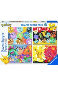 Puzzle dla dzieci 4x100 el. Pokemon Ravensburger
