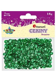 Titanum Cekiny metaliczne granatowy 7 mm