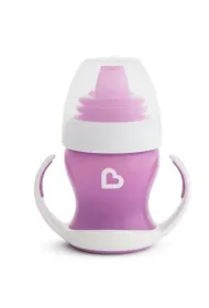 Kubek z mi�kkim ustnikiem i uchwytami Munchkin 118ml fioletowy