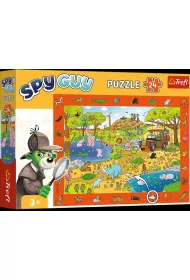 Puzzle obserwacyjne Spy Guy 24 el. Safari Trefl
