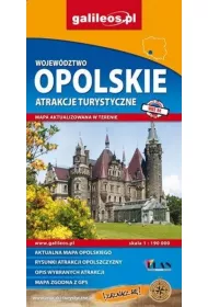 Opolskie atrakcje turystycze mapa/Galileos/
