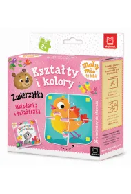 Kszta�ty i kolory. Zwierz�tka. Uk�adanka + ksi��eczka. Ma�y mi� to lubi!