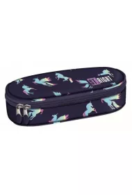 St. Majewski Saszetka usztywniona z wewn�trzn� klapk� PC1 HOLO UNICORNS
