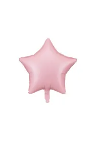 Balon foliowy Gwiazdka 48cm rowy