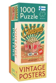 Puzzle 1000 el. Vintage: Retro Cinema Tactic