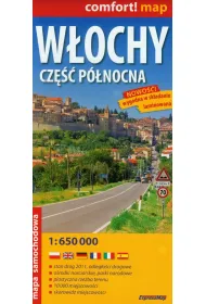 Comfort!map. Laminowana mapa samochodowa. W�ochy cz�� p�nocna 1:650 000