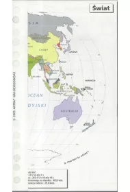 Antra Wk�ad do organizera A5 Mapa �wiata