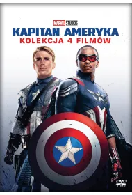 Kapitan Ameryka 1-4 Pakiet (4 DVD)