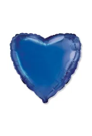 Godan Balon foliowy Serce niebieski 46cm