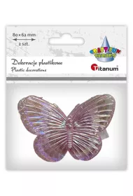Titanum Dekoracje samoprzylepne motyle 80x62mm 2 szt.