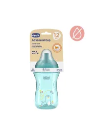 Chicco Kubek niekapek ze slowk� 266ml turkusowy 12m+