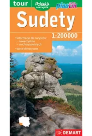 Sudety - mapa turystyczna 1:200 000