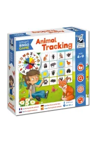 Captain Smart. Animal Tracking. Smart bingo game