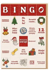Nadwyraz.com Karnet Bo�e Narodzeie - BINGO �wi�teczne