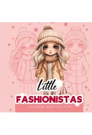Kolorowanka usztywniana Little Fashionistas Ma�e projektantki