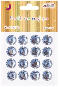 Aliga D�ety samoprzylepne kryszta�ki 16 mm