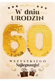 Armin Style KARNET URODZINY 60 B6 Z KOP AS CE-05 FOL