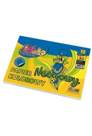 Alfa Pastello Papier kolorowy A5 samoprzylepny neon 10 kartek