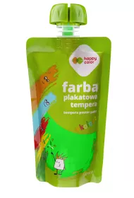 Happy Color Farba plakatowa tempera neon 100 ml zielony
