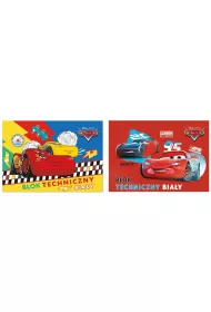 Beniamin Blok techniczny A4 Cars biay 10 kartek