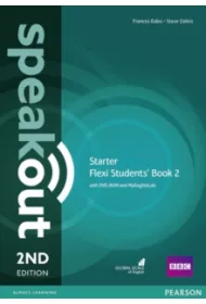 Speakout. 2ND Edition. Flexi. Starter. Student`s Book 2 with DVD-ROM with MyEnglishLab