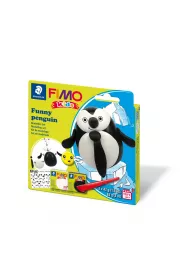 Staedtler Zestaw FIMO Kids, Pingwin, 2 x 42g + akcesoria