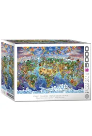 Puzzle 5000 World Wonders 8520-5880 Eurographics
