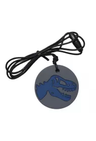 Jellystone Designs Gryzak terapeutyczny, dinozaur, szary