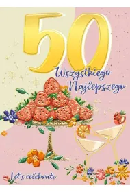 Henry KARNET URODZINY 50 A5 Z KOP ZLOC PATERA Z TRUSKA