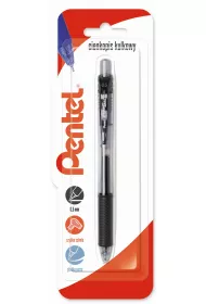 Pentel Cienkopis kulkowy EnerGel BLN105 czarny 0.5mm