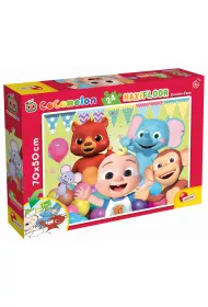 Puzzle podogowe dwustronne 24 el. Warzywa Lisciani