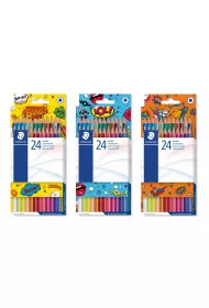Staedtler Kredki sze�ciok�tne Comic 24 kolor�w