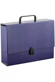 Penmate Teczka z r�czk� A4 kobaltowa 10 cm