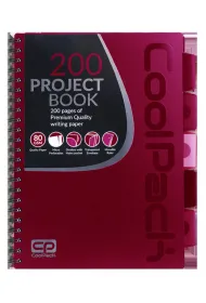 CoolPack Ko�obrulion B5 Red kratka 100 kartek