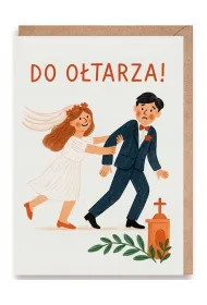 Cardie Kartka �lubna Go��bie, eko koperta