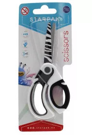 Starpak No�yczki metalowe Zebra 491978 13.5 cm