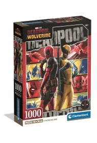 Puzzle 1000 el. Compact Deadpool&Wolverine Clementoni
