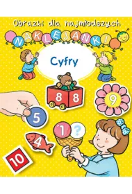 Obrazki dla najm�odszych. Naklejanki. Cyfry