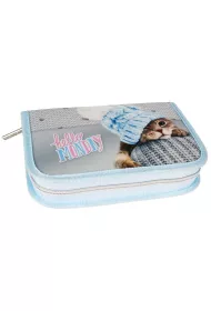 Starpak Pi�rnik 1 zamek 2 klapki Kitty Blue 485900