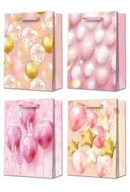 W&k Torebka prezentowa L Balony