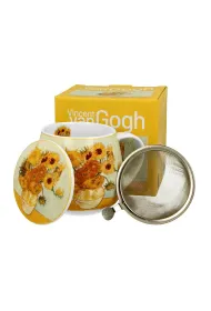 Duo Sp. z o.o. Kubek z zaparzaczem Van Gogh Sunflowers 430 ml
