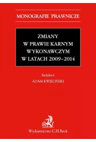 eBook Zmiany w prawie karnym wykonawczym w latach 2009-2014 pdf