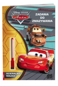 Auta. Zadania do zmazywania. Zygzak McQueen