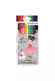 Starpak Kredki o��wkowe Balerina 490900 12 szt.