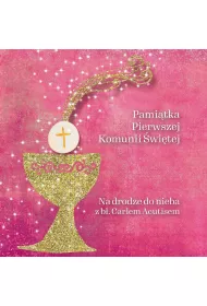Pami�tka Pierwszej Komunii �wi�tej Na drodze do nieba z b�. Carlem Acutisem